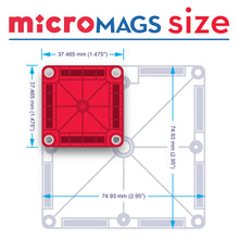 Load image into Gallery viewer, Magna Tiles - Micro 26pce
