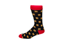Load image into Gallery viewer, Burger Socks by Inverloch Diabetic Unit Auxiliary
