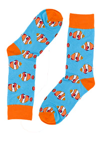 Clownfish Socks by Inverloch Diabetic Unit Auxiliary