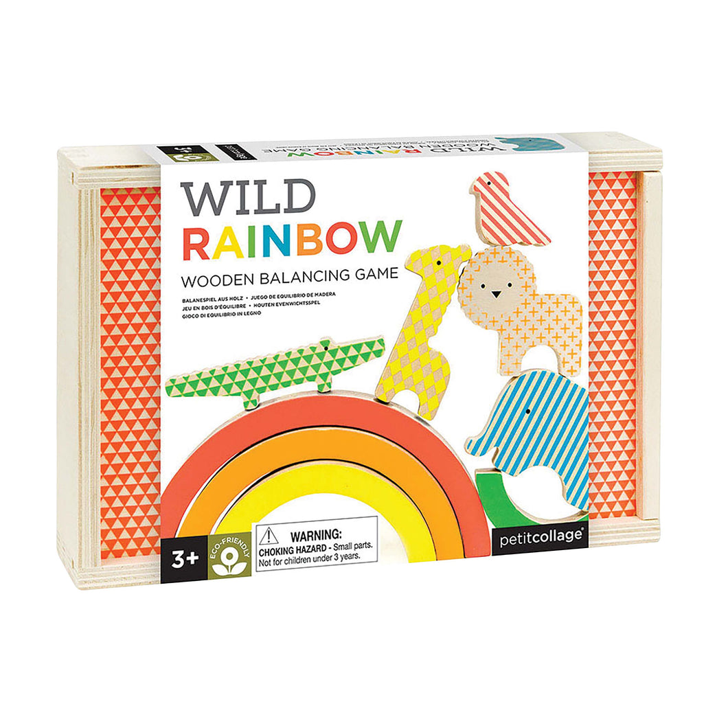 Wooden balancing Game - Wild rainbow