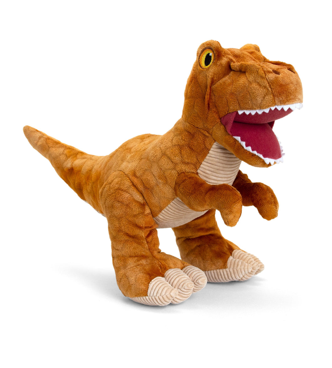T-Rex 100% recycled soft toy.