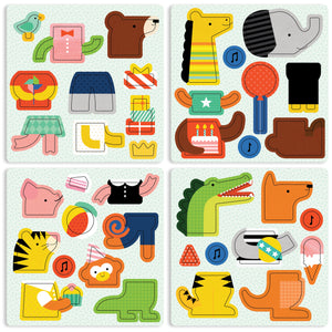 Magnetic Play Set - Pary Animals!