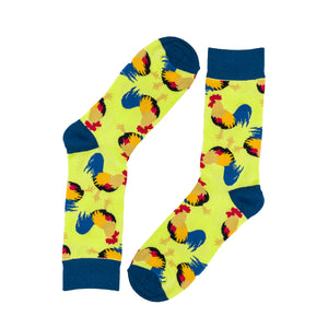 Rooster Socks by Inverloch Diabetic Unit Auxiliary
